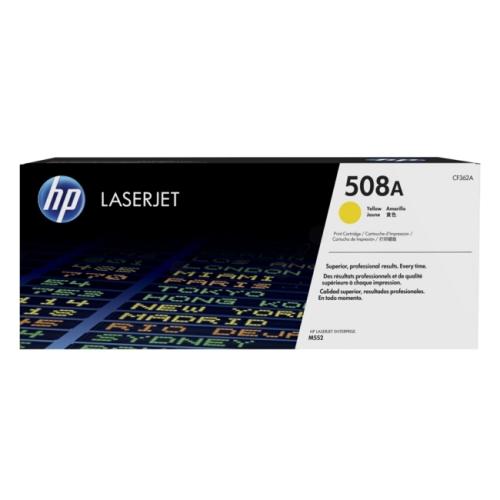 HP cartucho de tóner amarillo (CF362A / 508A)