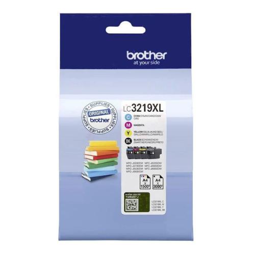 Brother cartucho de tinta negro / cian / magenta / amarillo (LC3219XLVALDR) (multipack)