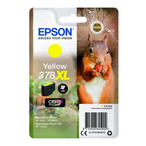 Epson cartucho de tinta amarillo (C13T37944010 / 378XL) (alta capacidad)