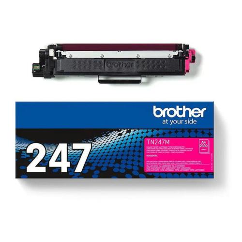 Brother cartucho de tóner magenta (TN247M)