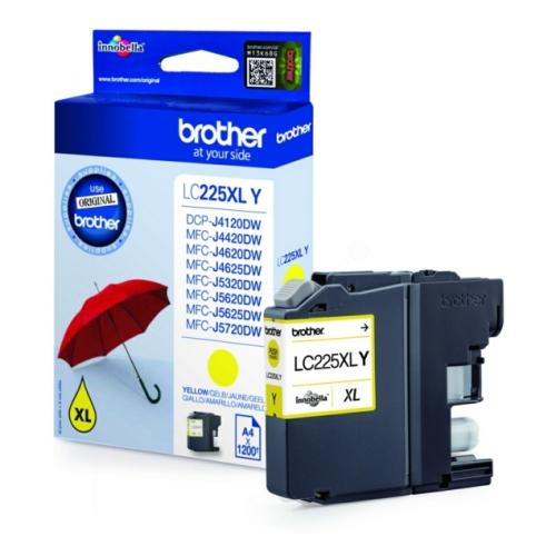 Brother cartucho de tinta amarillo (LC225XLY)