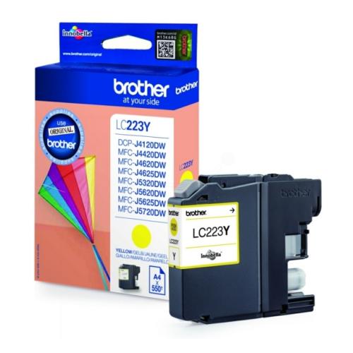 Brother cartucho de tinta amarillo (LC223Y)
