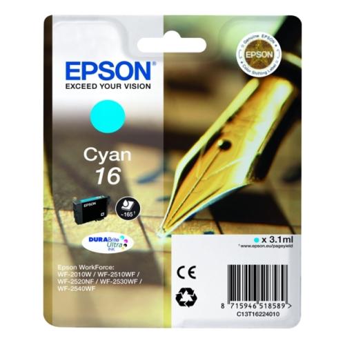 Epson cartucho de tinta cian (C13T16224012 / 16)