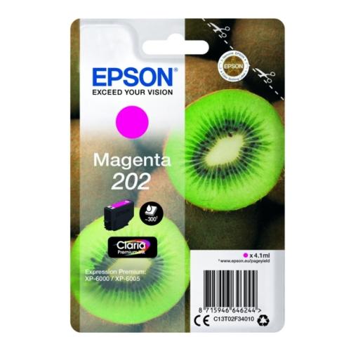 Epson cartucho de tinta magenta (C13T02F34010 / 202)