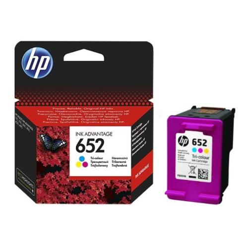 HP cartucho de tinta color (F6V24AE / 652)