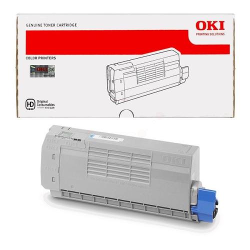 Oki cartucho de tóner cian (46507615)