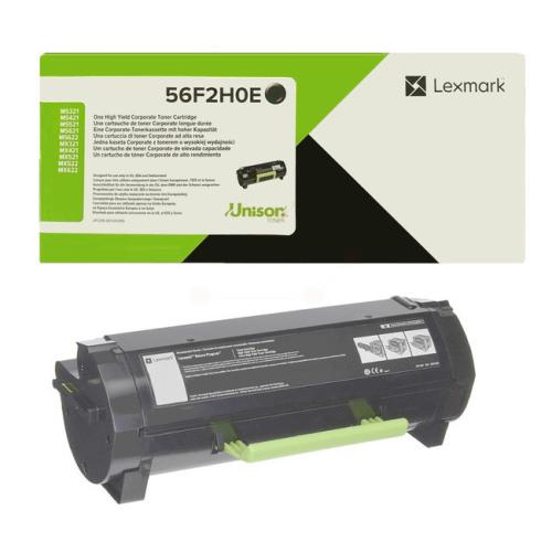 Lexmark cartucho de tóner negro (56F2H0E / 056F2H0E)