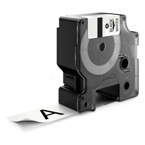 Dymo cinta negro sobre blanco (1734524 / S0773840), 24mm