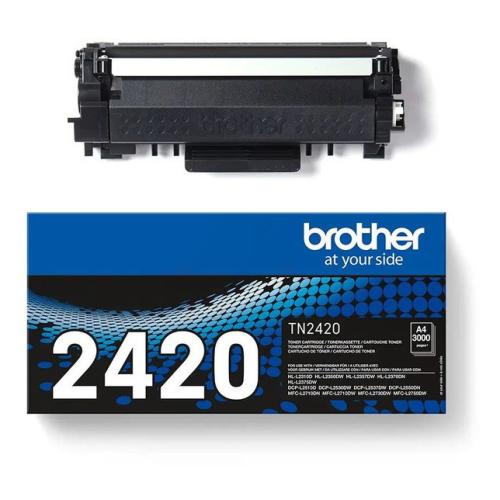 Brother cartucho de tóner negro (TN2420)