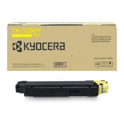 Kyocera cartucho de tóner amarillo (1T02TWANL0 / TK5280Y)