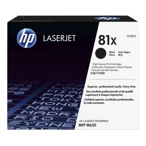 HP cartucho de tóner negro (CF281X / 81X) (alta capacidad)