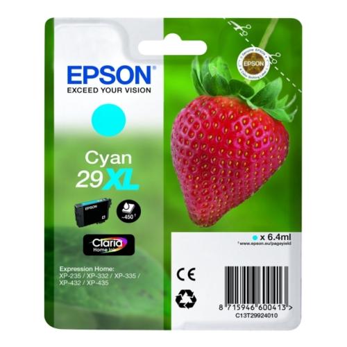 Epson cartucho de tinta cian (C13T29924012 / 29XL) (alta capacidad)