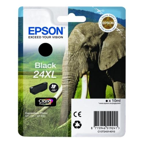 Epson cartucho de tinta negro (C13T24314012 / 24XL) (alta capacidad)