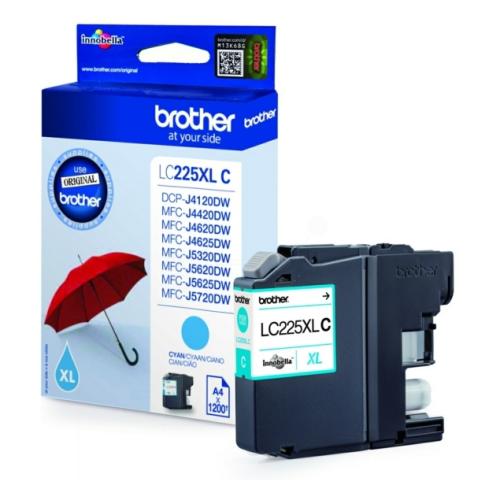 Brother cartucho de tinta cian (LC225XLC)