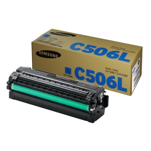 HP cartucho de tóner cian (CLTC506LELS / SU038A / C506L)