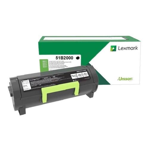 Lexmark cartucho de tóner negro (51B2000 / 051B2000) (Retorno)