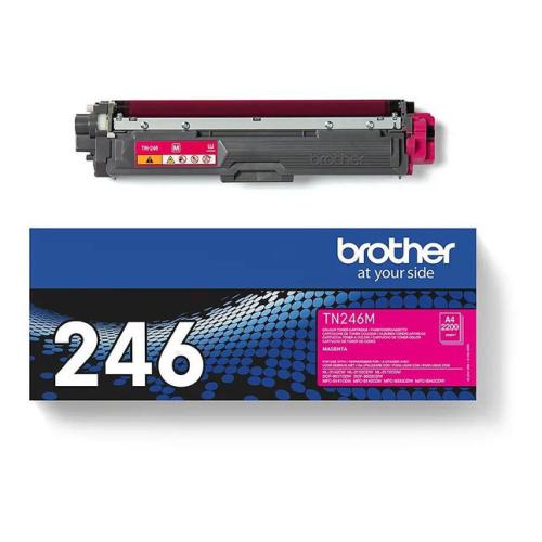 Brother cartucho de tóner magenta (TN246M)