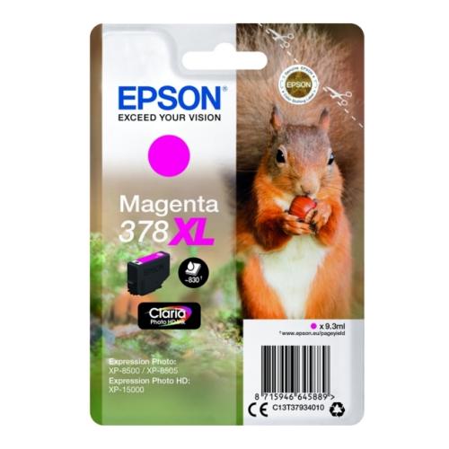 Epson cartucho de tinta magenta (C13T37934010 / 378XL) (alta capacidad)