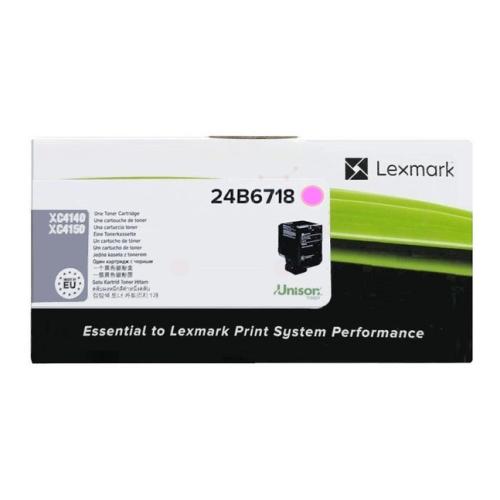 Lexmark cartucho de tóner magenta (24B6718 / 024B6718)