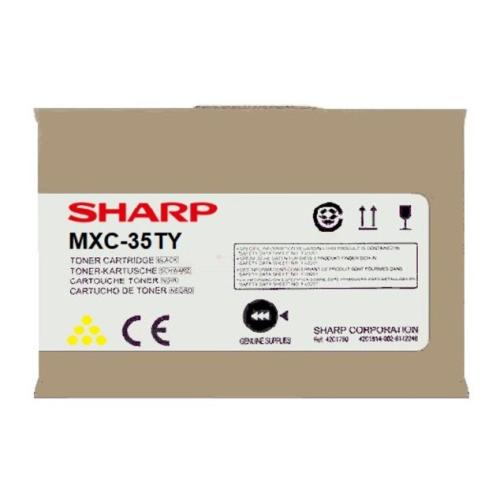 Sharp cartucho de tóner amarillo (MXC35TY)