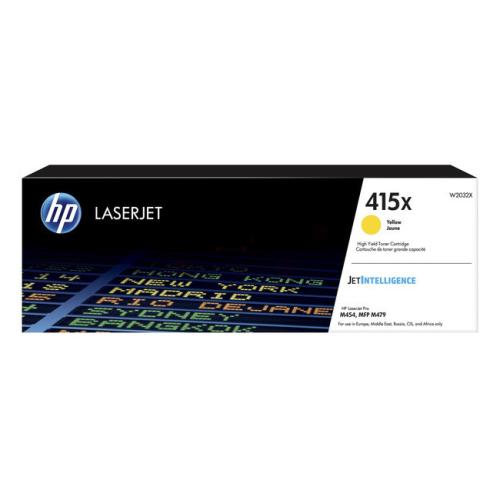 HP cartucho de tóner amarillo (W2032X / 415X)