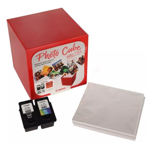 Canon Cartucho de tinta / papel fotográfico negro / color (3713C007 / PG560+CL561) (Paquete Doble, multipack)