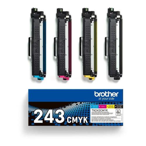 Brother cartucho de tóner negro / cian / magenta / amarillo (TN243CMYK / TN243VALBP) (multipack)