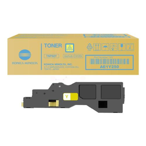 Konica Minolta cartucho de tóner amarillo (AE1Y250 / TNP92Y)