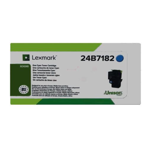 Lexmark cartucho de tóner cian (24B7182 / 024B7182)