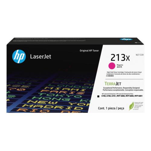 HP cartucho de tóner magenta (W2133X / 213X) (alta capacidad)