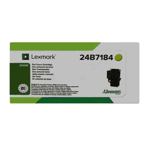 Lexmark cartucho de tóner amarillo (24B7184 / 024B7184)