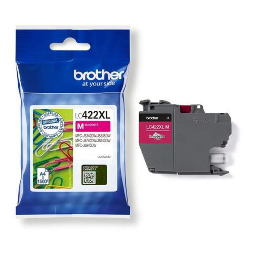 Brother cartucho de tinta magenta (LC422XLM) (alta capacidad)