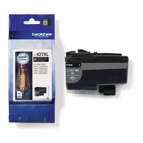 Brother cartucho de tinta negro (LC427XLBK) (alta capacidad)