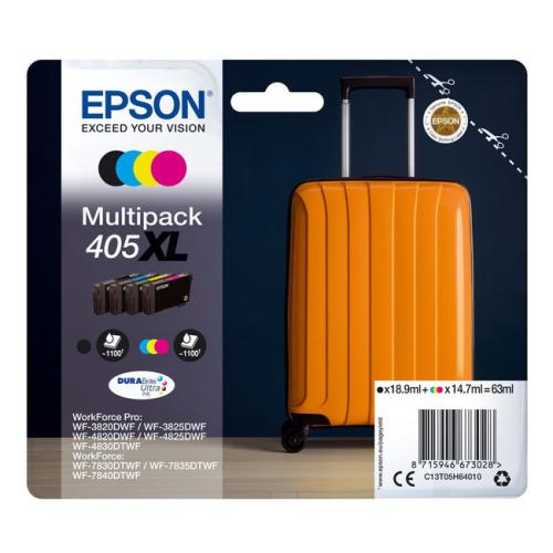 Epson cartucho de tinta negro / cian / magenta / amarillo (C13T05H64010 / 405XL) (multipack, alta capacidad)