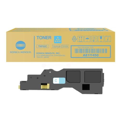 Konica Minolta cartucho de tóner cian (AE1Y450 / TNP92C)