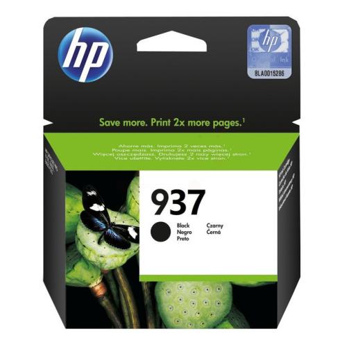 HP cartucho de tinta negro (4S6W5NE / 937)