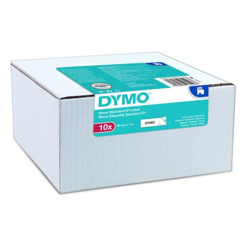 Dymo etiquetas negro sobre blanco (2093096), 9mm