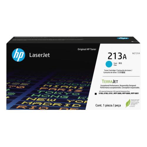 HP cartucho de tóner cian (W2131A / 213A)