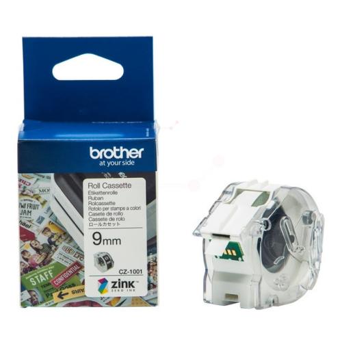 Brother etiquetas blanco (CZ1001), 9mm