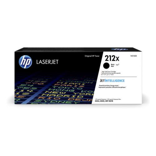 HP cartucho de tóner negro (W2120X / 212X)