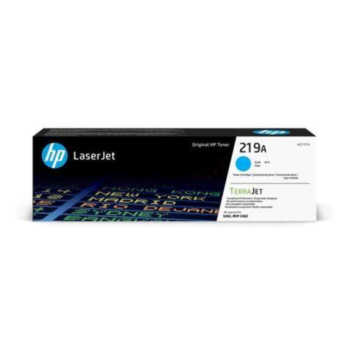 HP cartucho de tóner cian (W2191A / 219A)