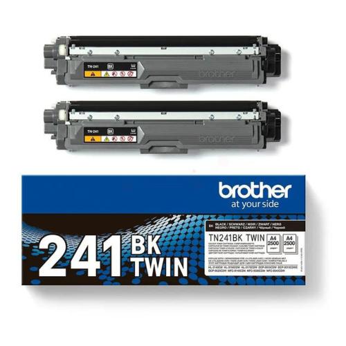 Brother cartucho de tóner negro (TN241BKTWIN) (Paquete Doble)