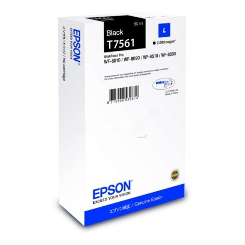 Epson cartucho de tinta negro (C13T75614N / T7561)