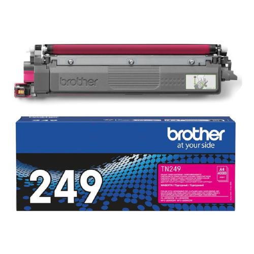 Brother cartucho de tóner magenta (TN249M) (alta capacidad)