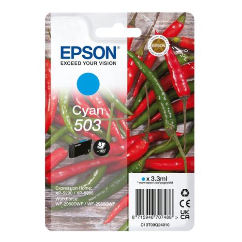 Epson cartucho de tinta cian (C13T09Q24010 / 503)