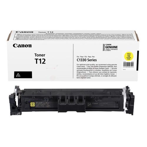 Canon cartucho de tóner amarillo (5095C006 / T12)
