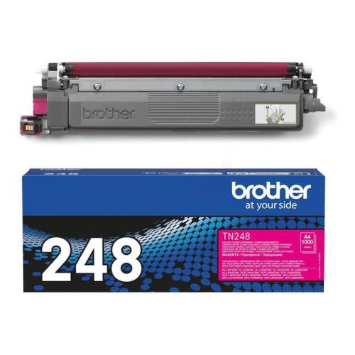 Brother cartucho de tóner magenta (TN248M)