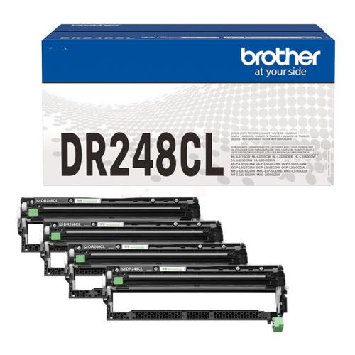 Brother tambor negro / cian / magenta / amarillo (DR248CL) (value pack)