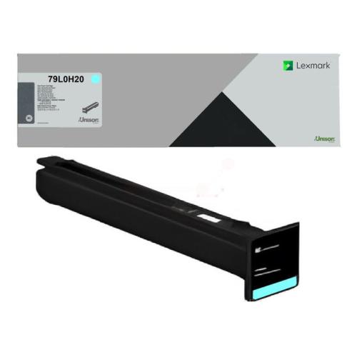 Lexmark cartucho de tóner cian (79L0H20 / 079L0H20) (alta capacidad)