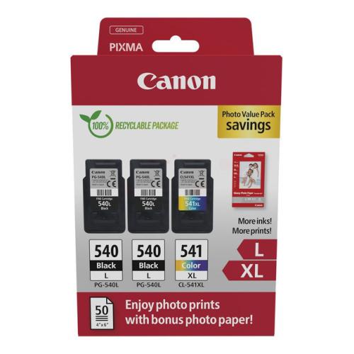 Canon cartucho de tinta negro / color (5224B015 / PG540L+CL541XL) (multipack)